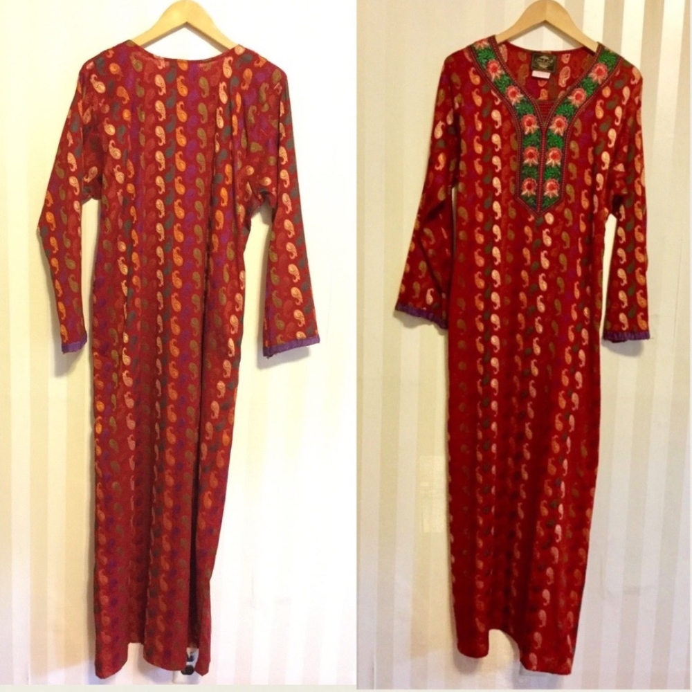 NWT Punjabi Suit Indian Gown Costume Full Sleeves